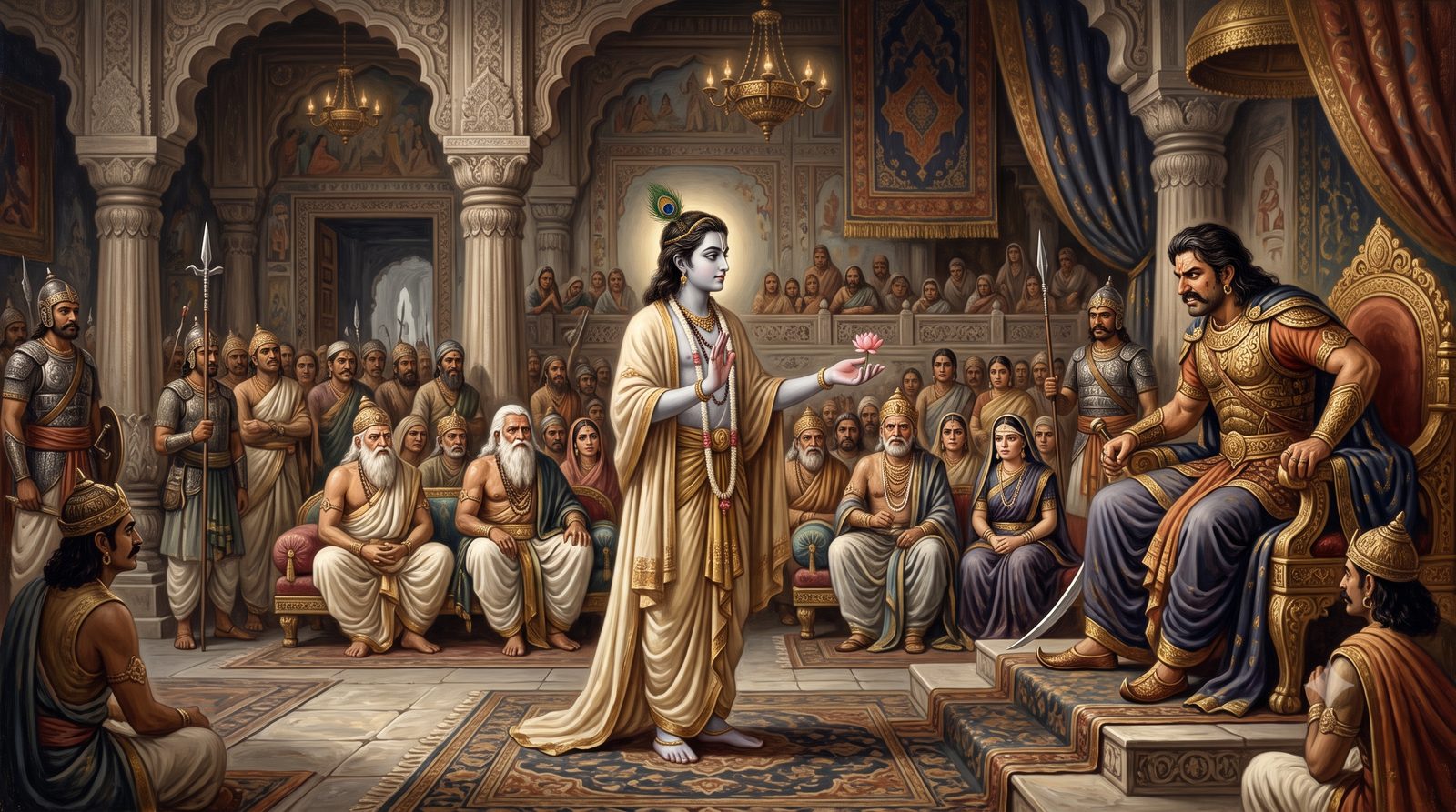 Krishna's Peace Mission