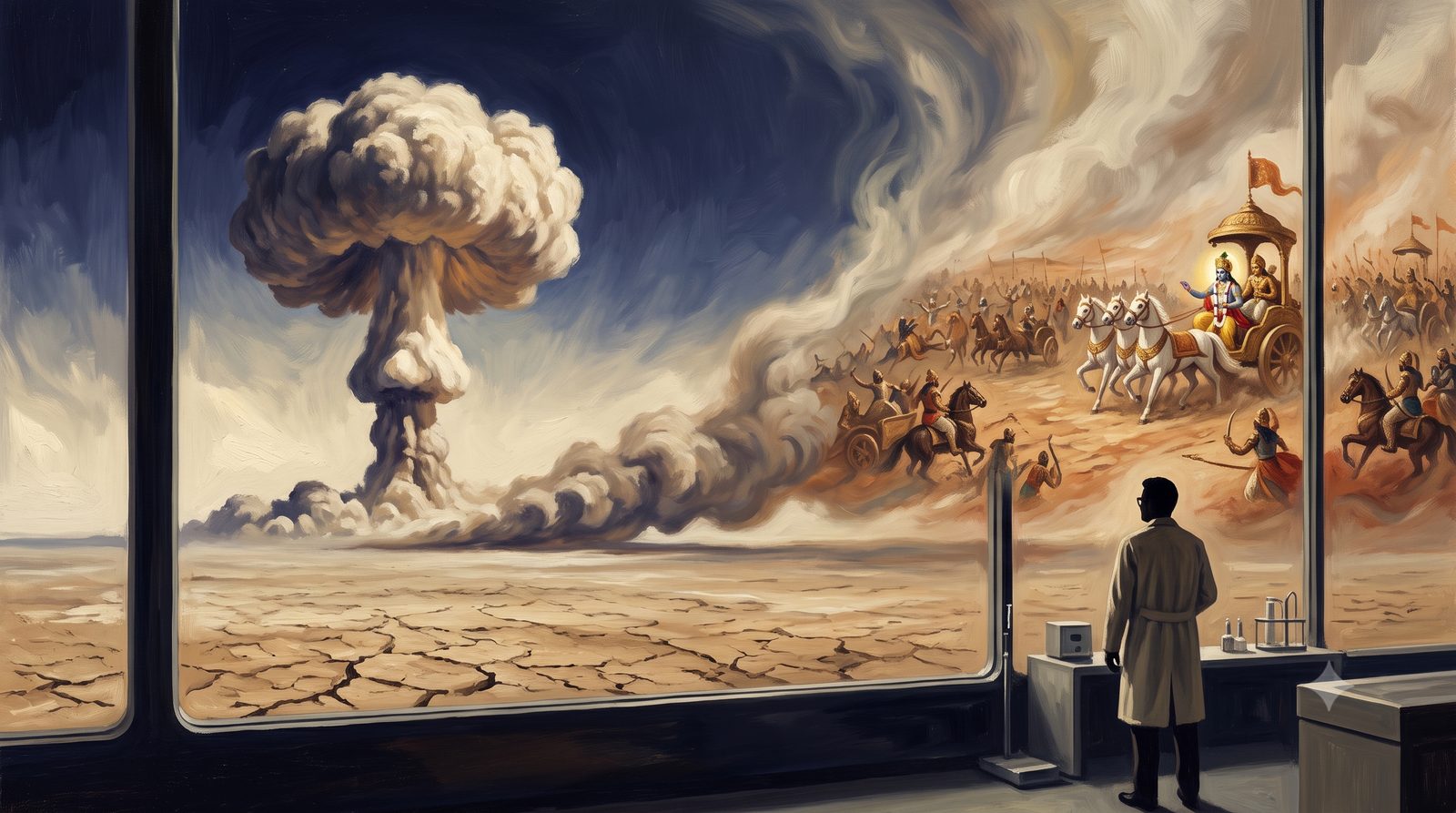 What Oppenheimer actually quoted